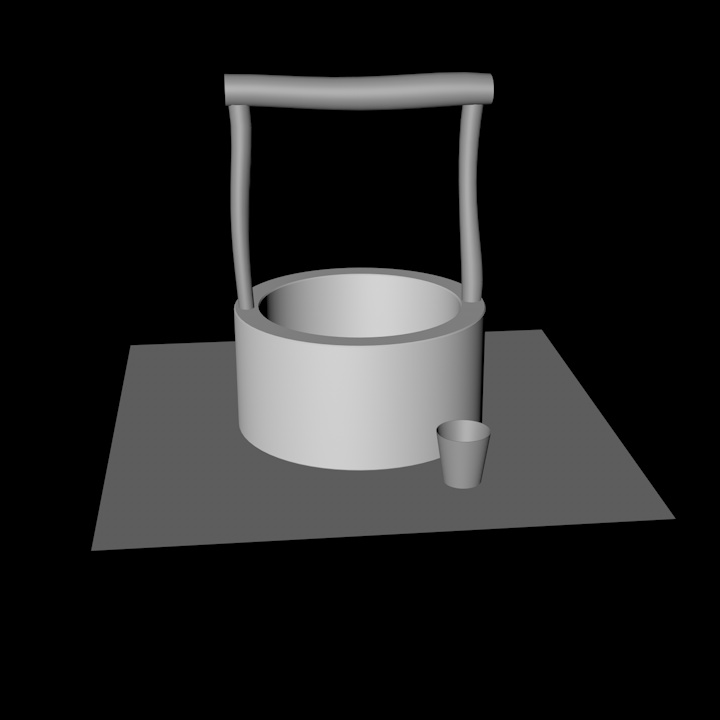 Close-up of looping visuals on CRT screens